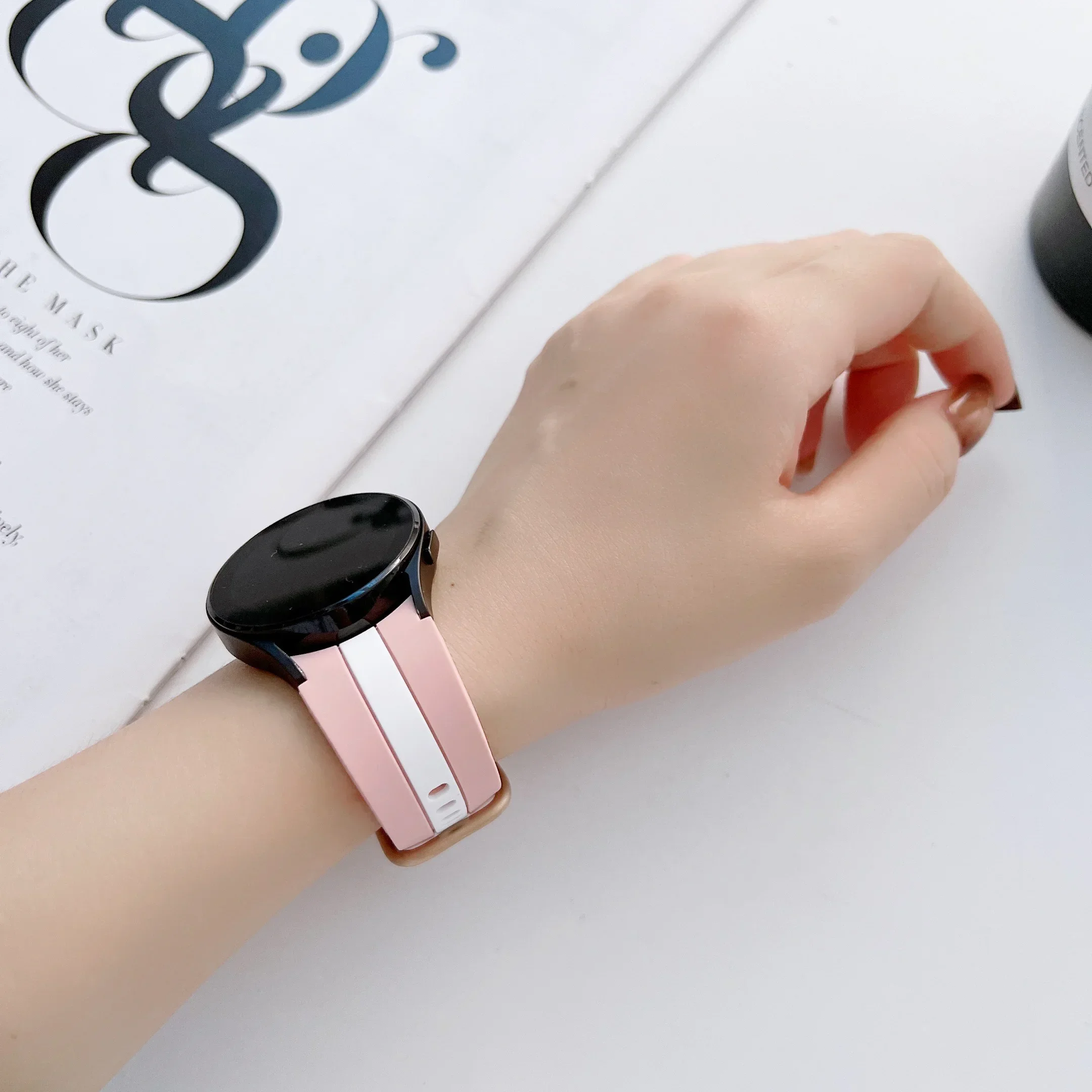 Premium Silicone No-Gap Bracelet Strap for Smartwatch - Various Sizes