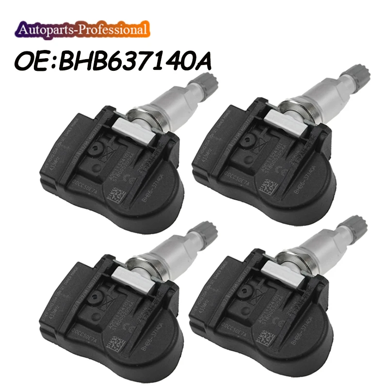 Флейта BHB637140A для Mazda 2 3 5 6, флейта CX5, флейта CX6, флейта CX9, флейта TPMS, датчик давления в шинах 433 МГц для автомобиля