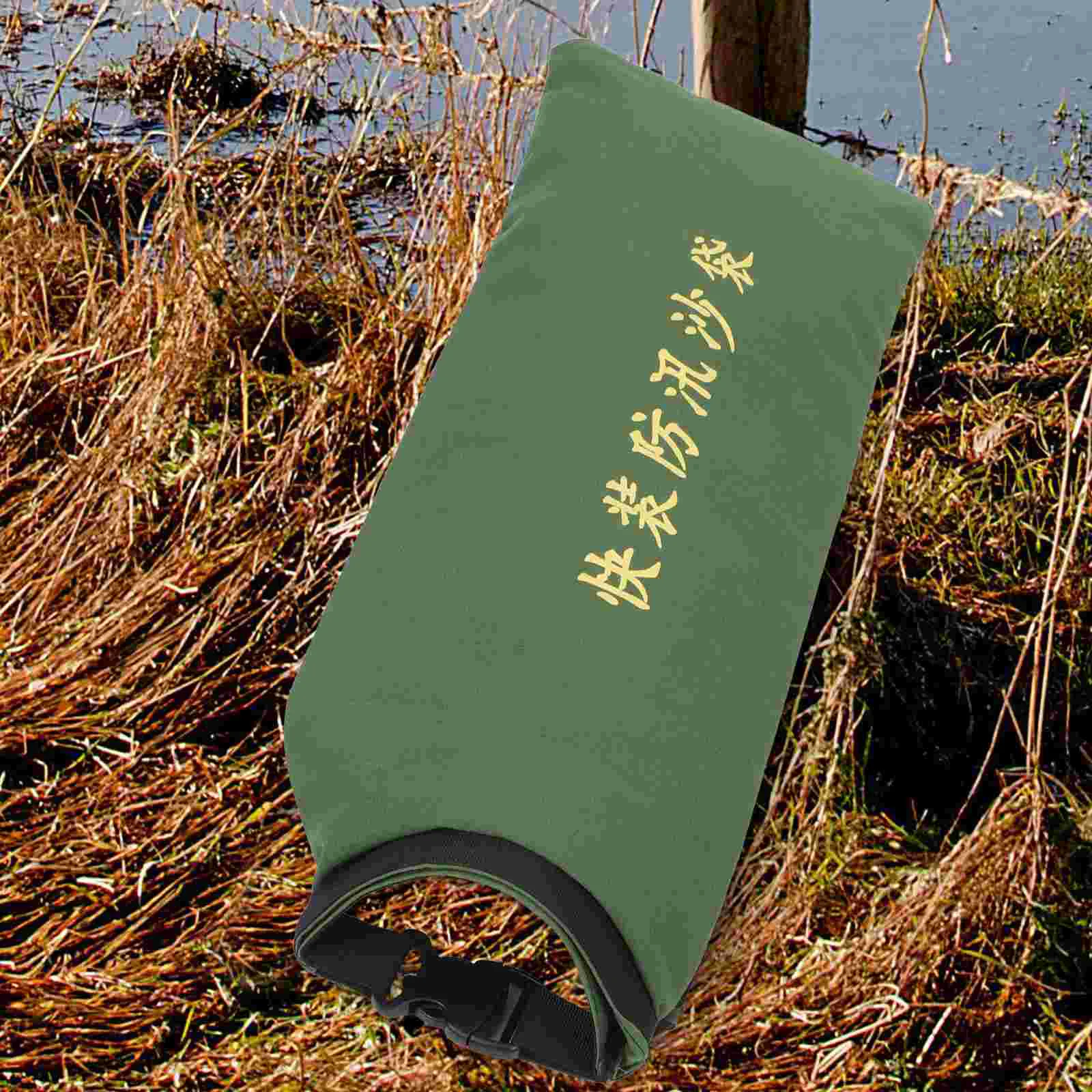 Anti-flood Sandbags Water Filled Weights Trampoline Net Caps Strip for Flooding Canvas Barriers Doors Defence