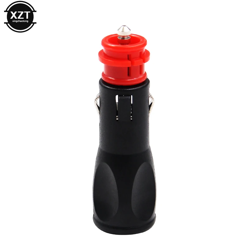 1Pcs Universal 12V-24V Car Cigarette Lighter Plug Socket Power Plug Connection Cigaret Socket Adaptor Male Plug 2