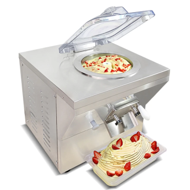 Desktop piccola macchina per gelato italiano turco gelato duro