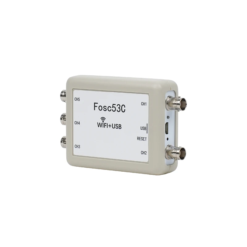 Fosc53C 1M  Wi-Fi USB Oscilloscope 5-channel synchronous input Laboratory electrical repair automotive handheld oscilloscope 5