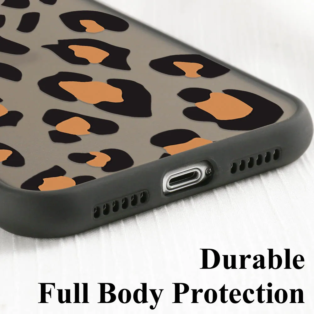 Redmi Note 10 Pro Case For Xiaomi Redmi Note 8 Pro Case Xiaomi Redmi 9 10 Note 9S 10S 9 Pro Mi 11 Lite Poco X3 Pro Leopard Cover