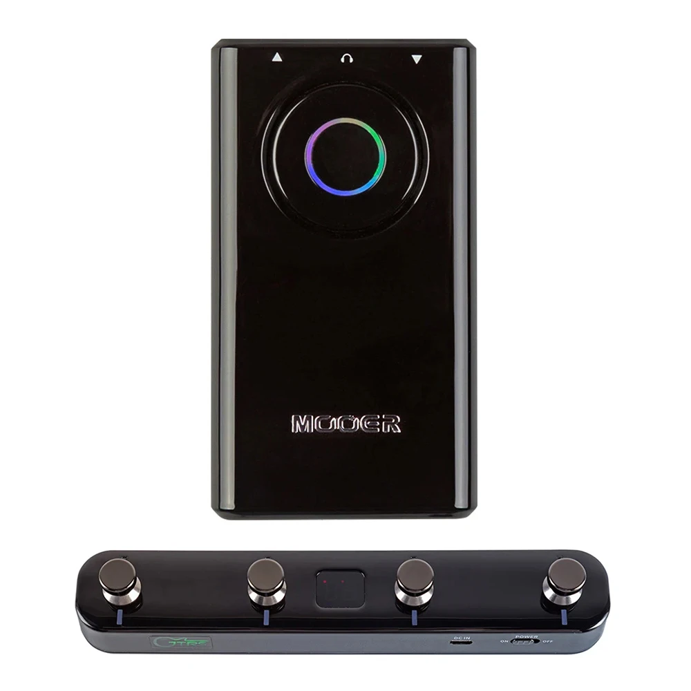 ギター Mooer Prime P1 GWF4 MOOER Prime P1 PINK + GWF4 フットスイッチセット 超小型マルチ