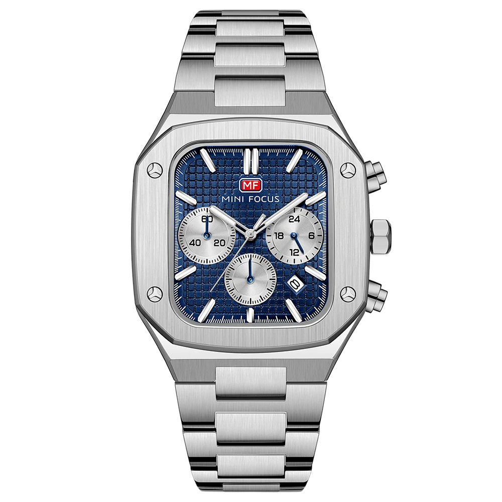 MINI FOCUS Quartz Watch for Men Waterproof_voghion.com