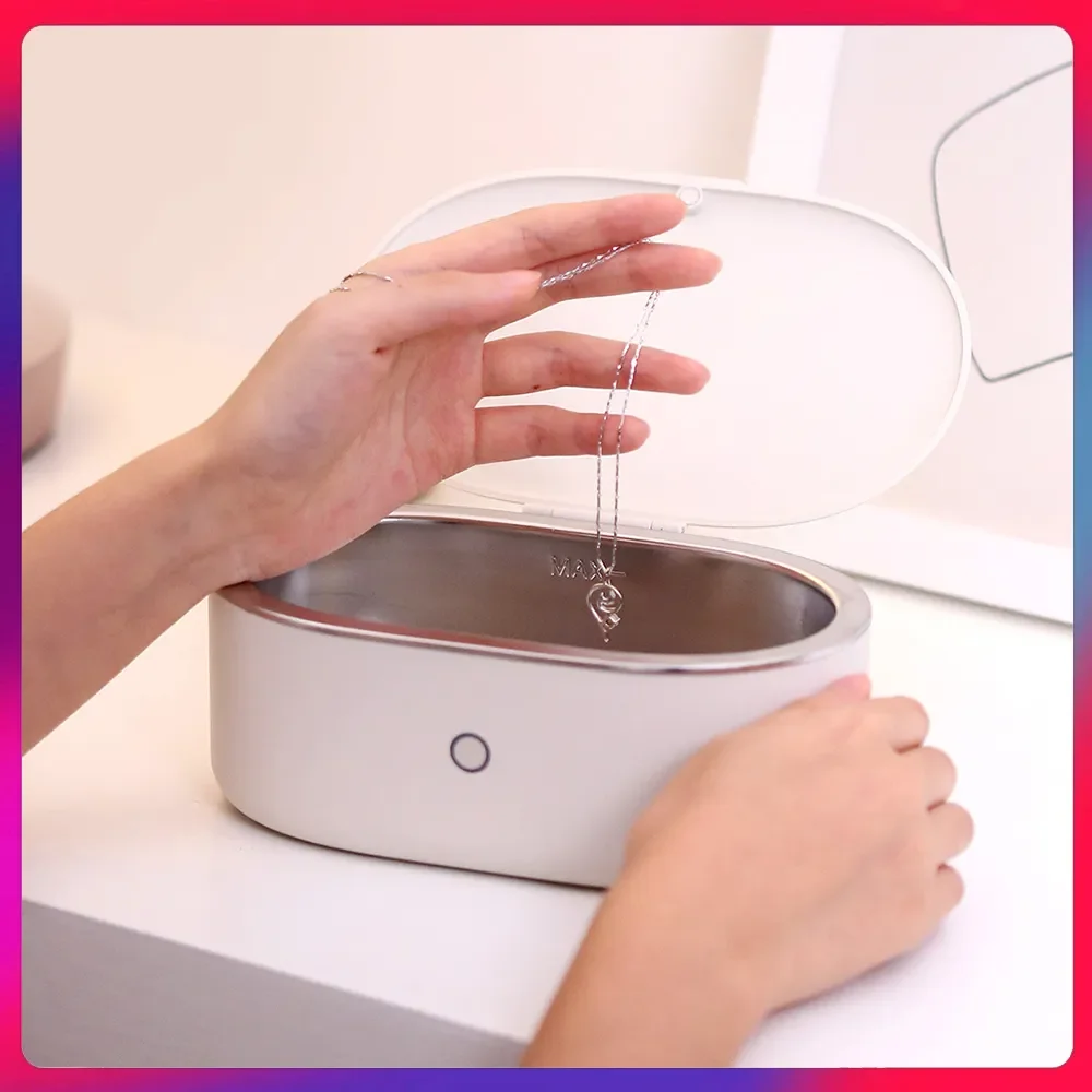 Detergente Ad Ultrasuoni Portatile Per Occhiali Pennelli Per Trucco Ultrasuoni Pulizia Sonica Lavatrice Elettrodomestico