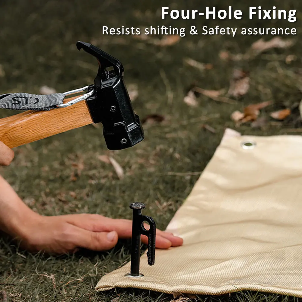 1Pc Camping Picnic Barbecue Mat High Temperature Ironing Fire Retardant Carpet Outdoor Indoor Barbecue Fire Protection Pit Mat