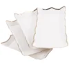 4 Pcs Square Plate White Serving Platters Bowl Fruit Trays Disposable Elegant Cake Dessert Party Trays Food Safe 1