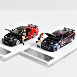 Time Micro TM 1:64 GTR R34 Car Model