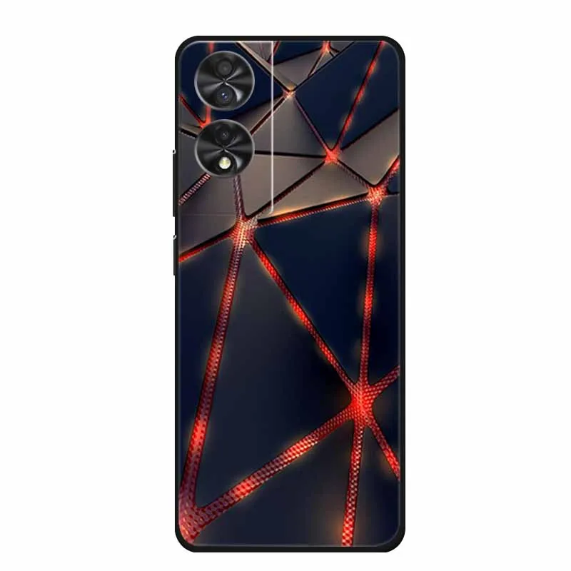 Animal Cartoon TPU Soft Silicone Phone Case Cover with Wolf Design