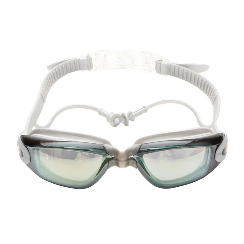 Men Women Adult Myopia Swimming Goggles Racing Goggles Earplug Professional Pool Glasses anti fog Optical waterproof Eyewear swimming goggles