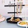 AFBC Simple Earring Storage Rack Earring Stand Jewelry Display Stand Earrings Necklaces Rings Jewelry Stand 5