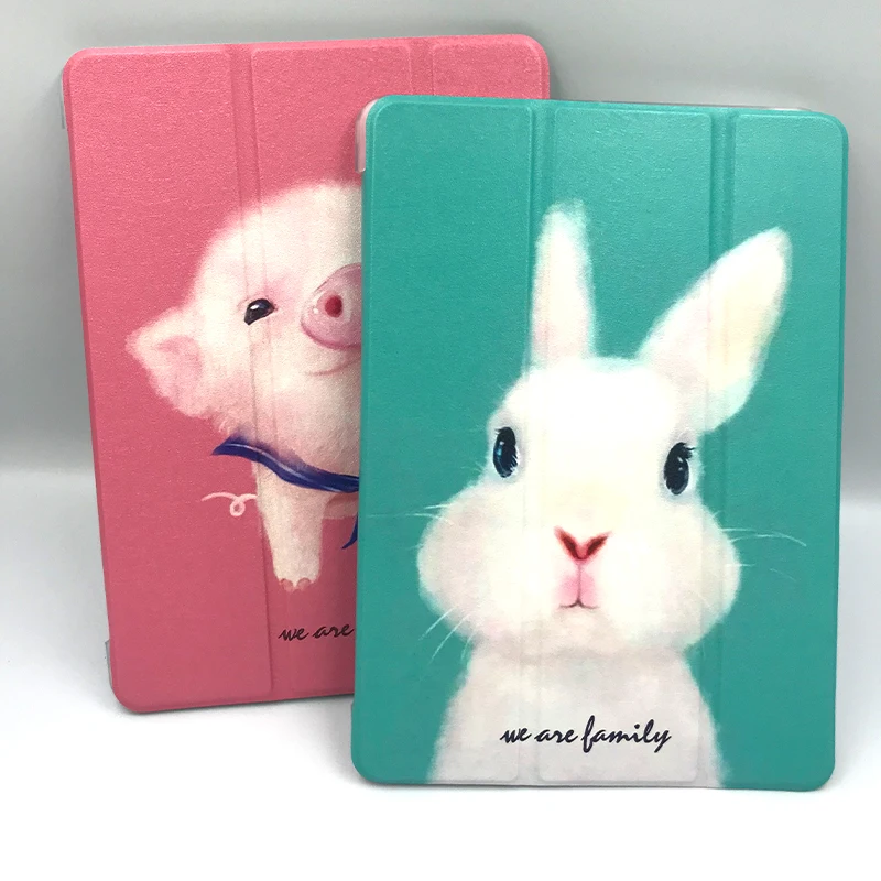 Couro Macio Tpu Tampa Traseira para Ipad Tablet Bonito Funda Ipad th 9.7 10.5 Gen Air Air pu - Imagem 2