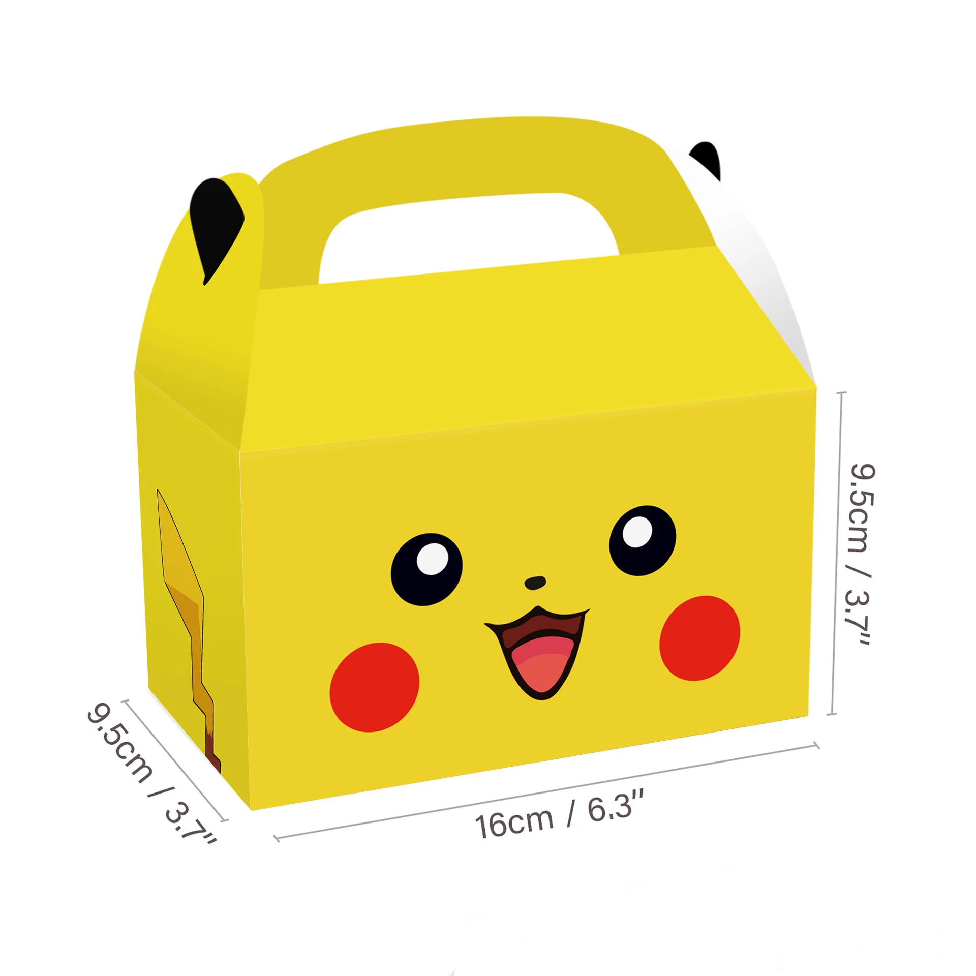 Boîte à bonbons périphérique de dessin animé Pokemon, sac cadeau à thème  Pikachu, fournitures de décoration de fête d'anniversaire pour enfants -  AliExpress