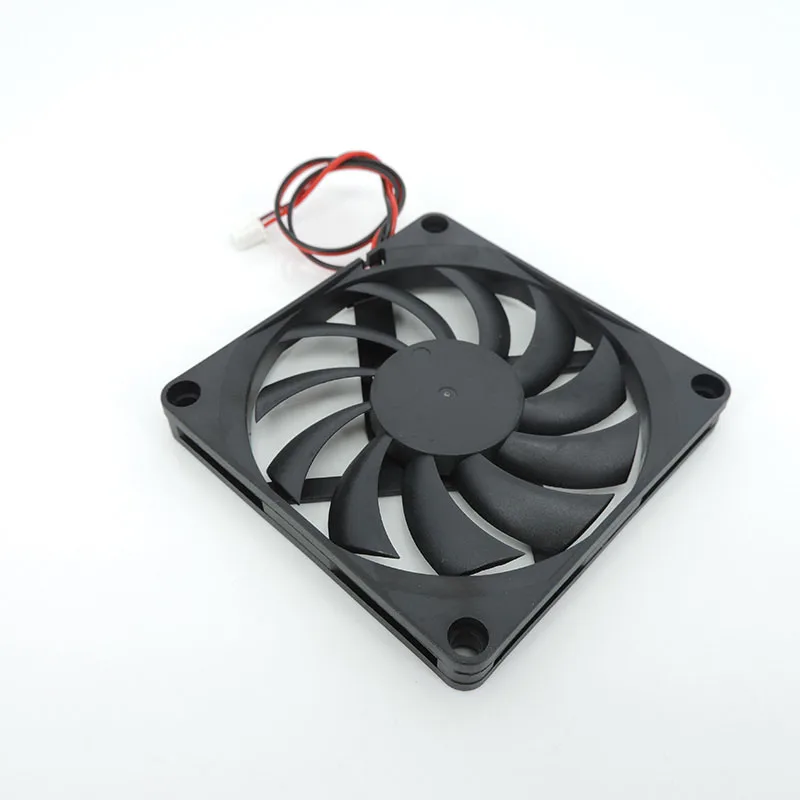 Cooling Fan cooling fan 3d printer fan for Reprap 3D Printer Parts 80 x 80 x 10mm 8cm 8010 DC 5V 12V 24V Brushless Plastic Fan 2pin