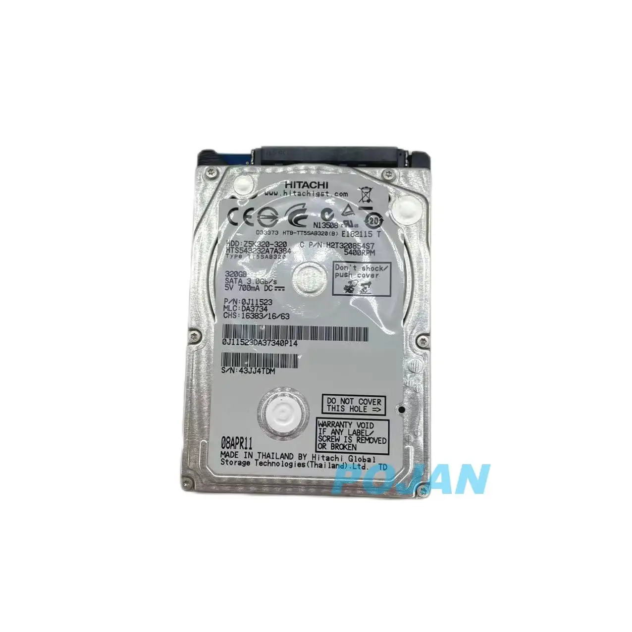 Disco Rígido Novo Designjet T1100 T1100ps T610 T610 ps 160gb com sem fw Sata Hdd - Imagem 3
