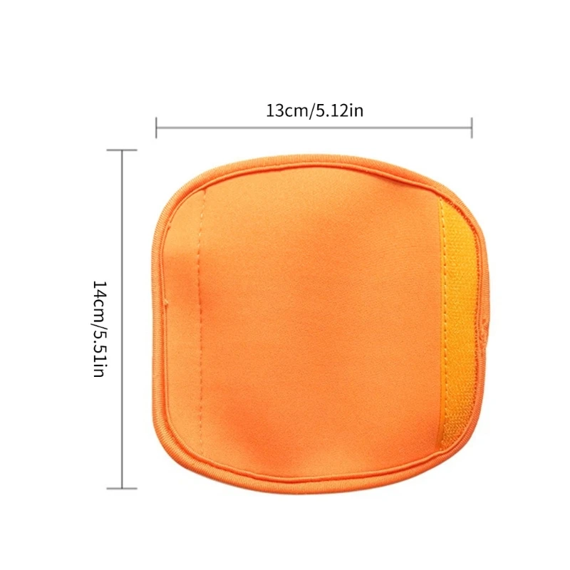 UKCOCO Coprimanico Per Valigia In Poliestere Verde Chiaro – 15x14 Cm, Proteggi Manico Per Borsa E Trolley, Comodo E Antiscivolo