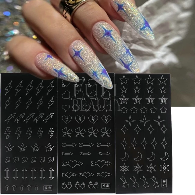 네일 아트에 특화된 에어 브러시 스텐실과 스티커로 멋진 디자인을 손쉽게 완성해보세요.