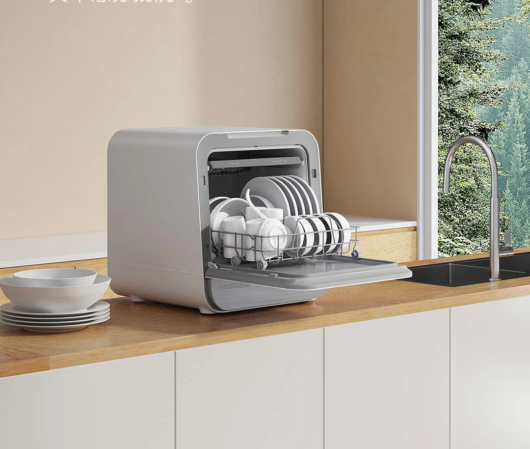Купить настольную посудомоечную машину недорого. Сяоми посудомоечная машина компактная. Посудомойка Сяоми настольная. Посудомоечная машина Viomi. Посудомоечная машина Viomi Smart Dishwasher.