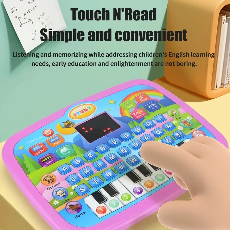 Educational Learning Machine Toys, Electronic Study Game for 3+ Year Old's Girls Boys Gift Birthday Presents (Kids Computer) 3