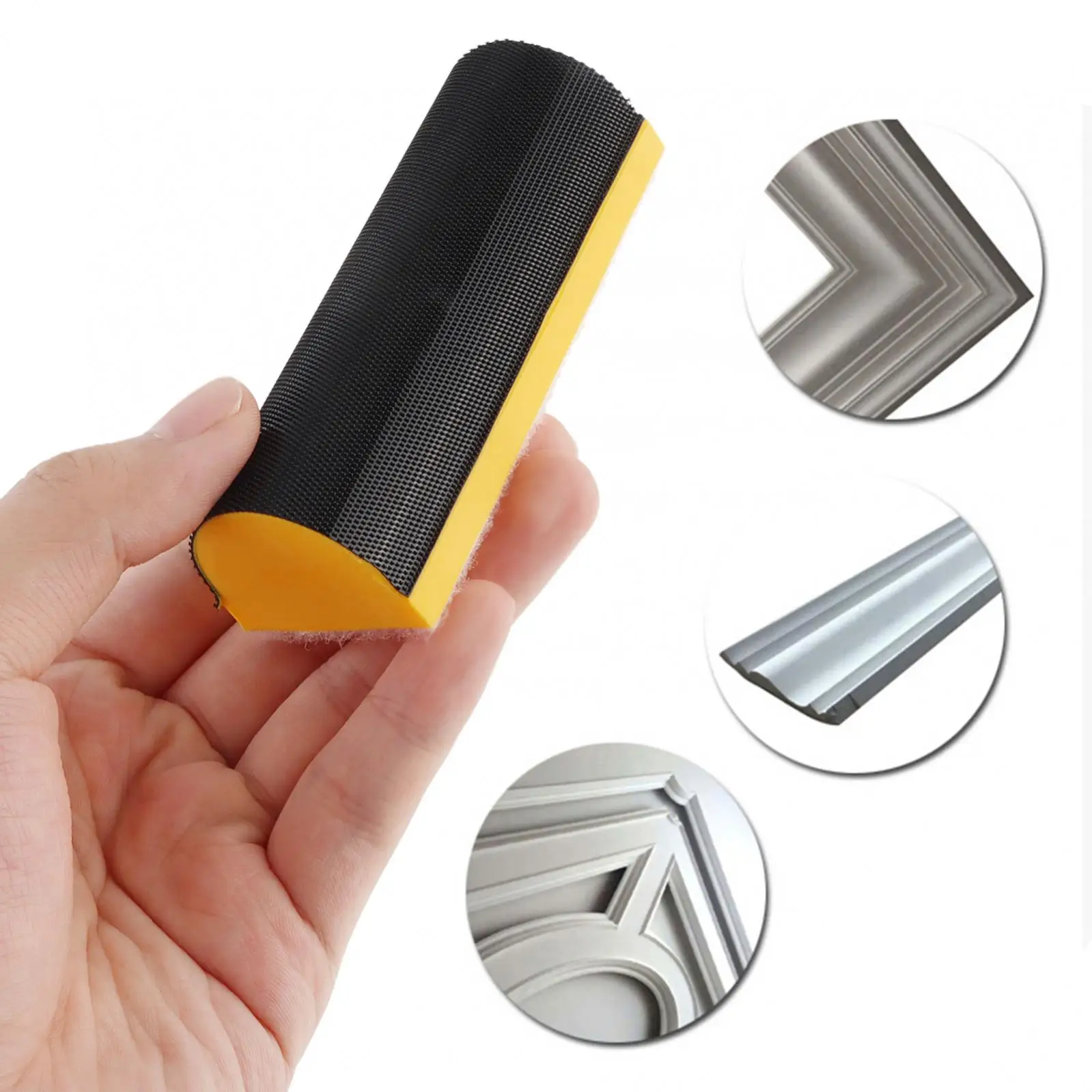 Versatile Contoured Sanding & Polishing Block