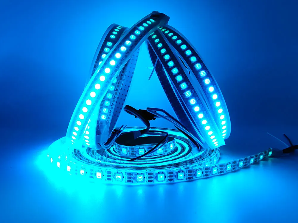 WS2812B WS2812 Digital Flexible Individually Addressable Pixel Led Strip RGB LED Strip 30/60/74/96/144Pixels/Leds/M Tape Light