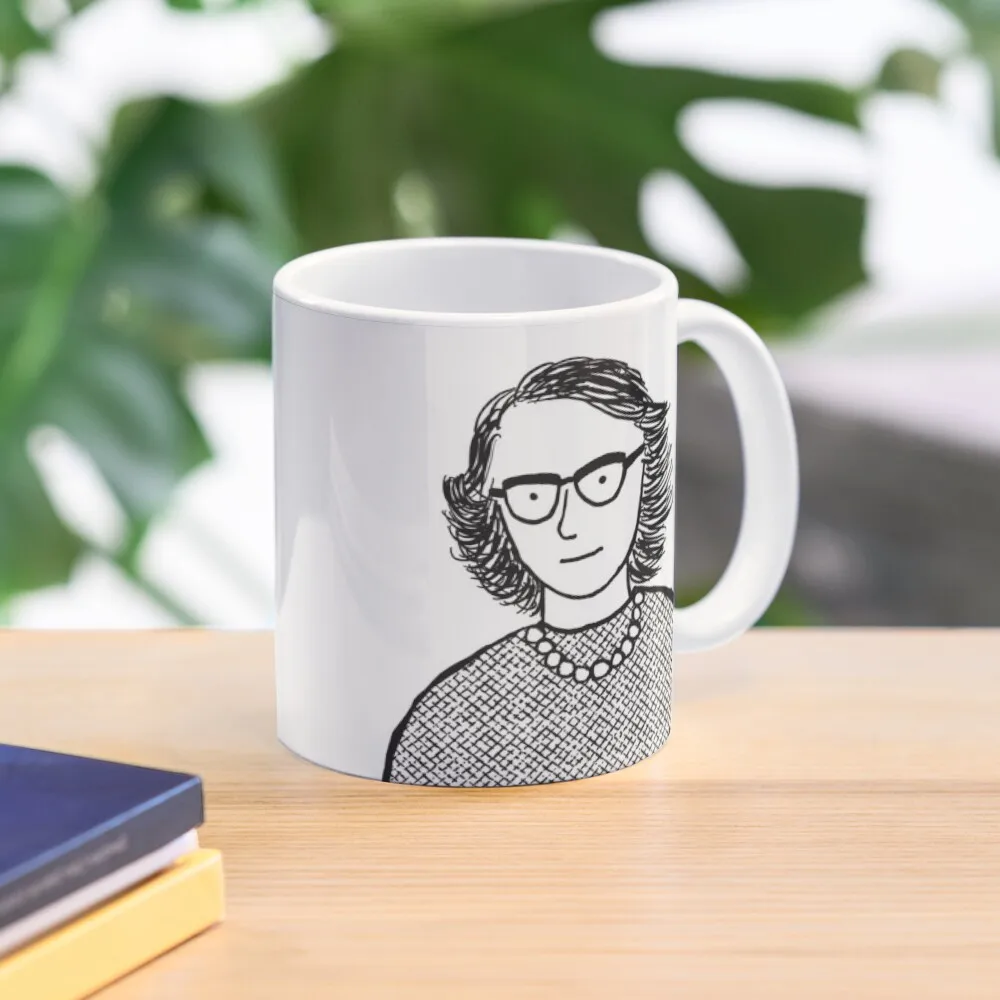 

Flannery O'Connor Coffee Mug Tea Cups Custom Cups Cups Ceramic Mug