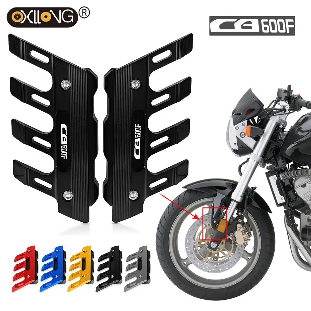 

Motorcycle Mudguard Side Protection Block Front Fender Side Anti-fall Slider CNC Aluminum For HONDA CB600F CB 600F HORNET 600