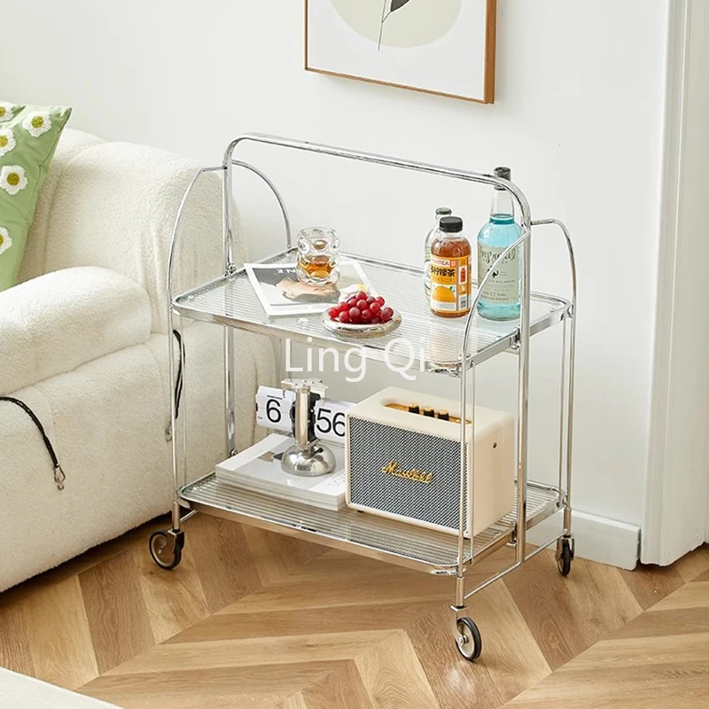 

Small Apartmen Folding Trolleys Entryway Center Nordic Makeup Coffee Tables Designer Beautiful Eyelashes Muebles Home Furniture