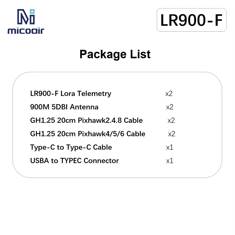 Module de radio télémétrie longue portée LoRa 900MHz 500mW 30km pour robot, boîtier métallique avec dissipateur thermique.