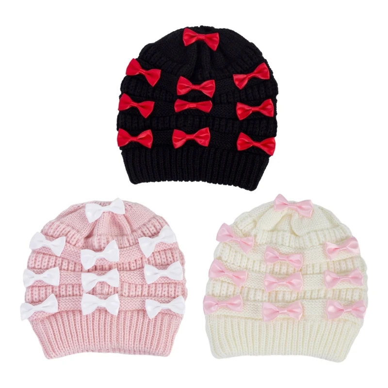 

Winter Adult Knitted Hat Keep Warm Hat Cold Weather Windproof Hat for Shopping