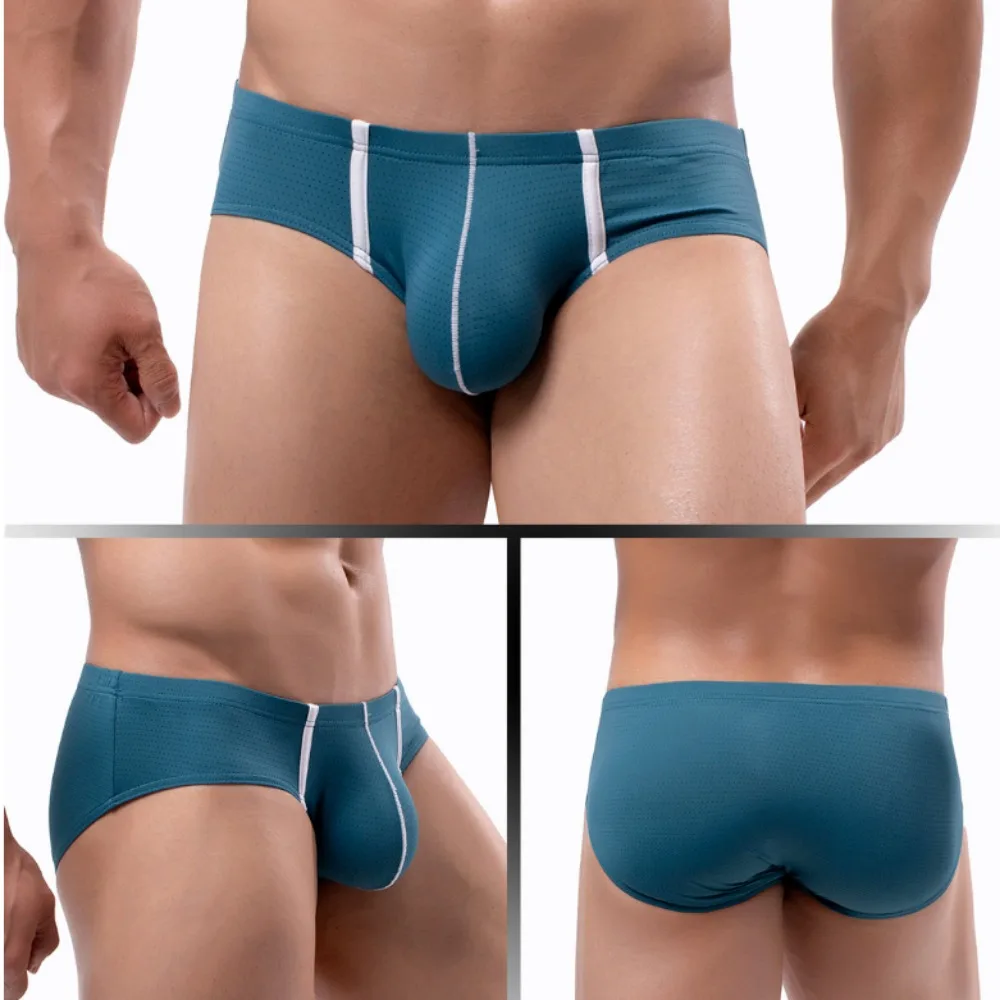 Man Bulge Pouch Underwear for Boy Soft Super Big Penis U-Convex Boxers Elastic Dick Bag Lingerie for Enhance Panties Sexy Briefs