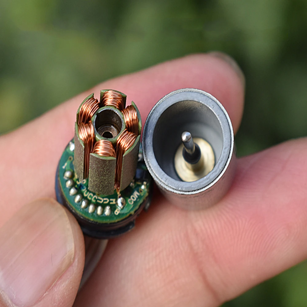 Micro moteur sans balais 16x23mm DC12V 18200RPM BLDC NdFeB