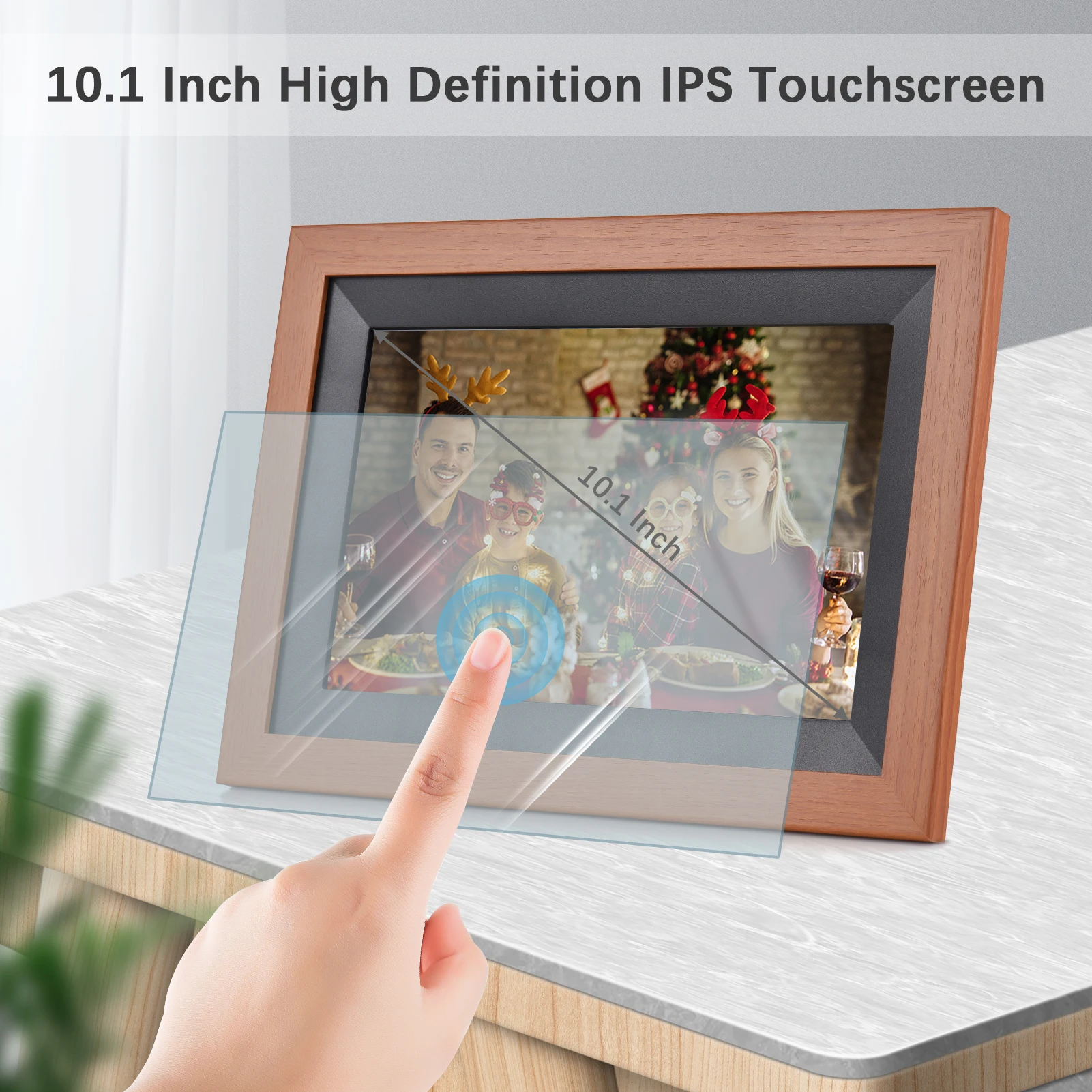Andoer101inchWiFiDigitalPhotoFrameCloudDigitalPictureFrame