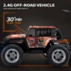 JJRC Q181 30KM/H 1:20 RC Car With LED Lights 2.4Ghz Double Motors RC Monster Truck All Terrain Off Road High Speed RC Racing Car 5
