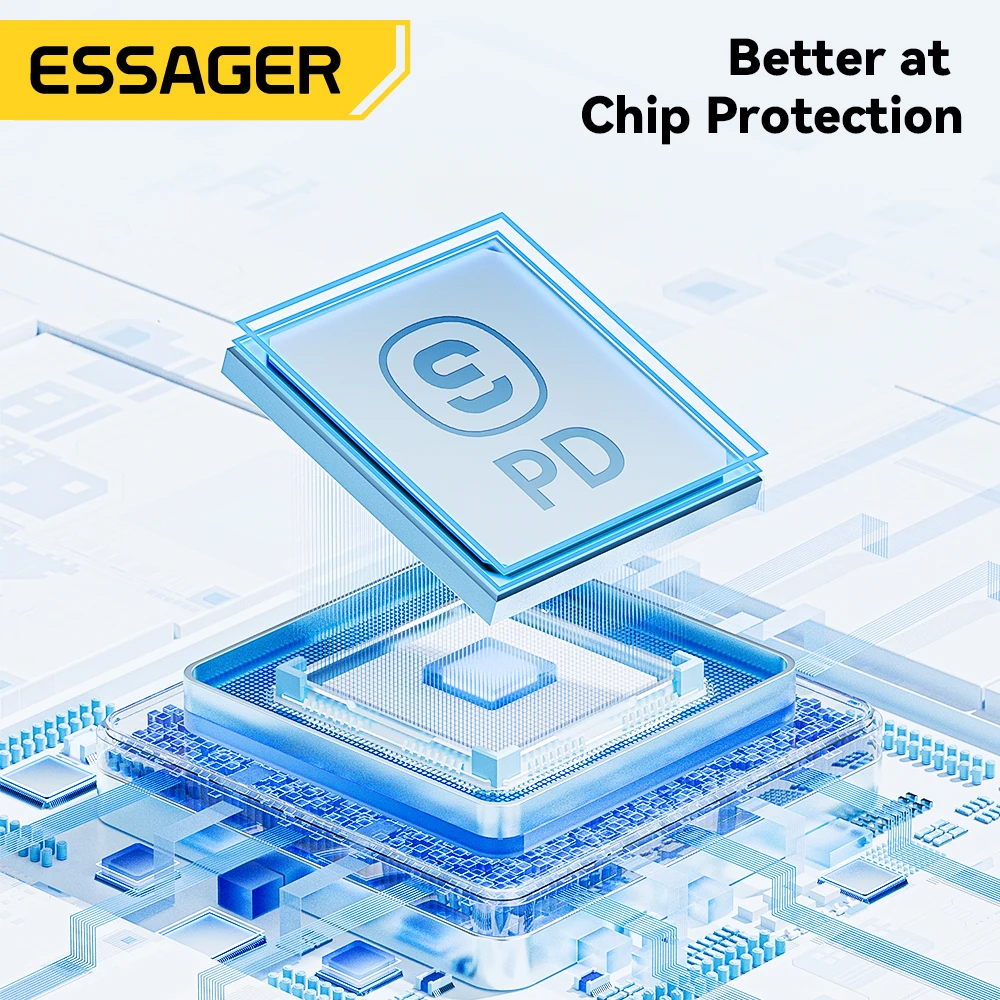 Essager USB-C to Lightning Fast Charging Cable - 29W Power Delivery Data Cord