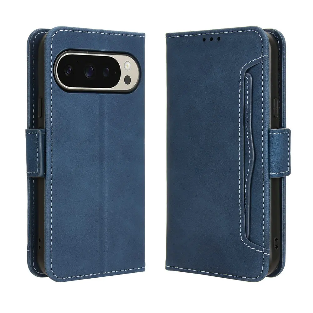 Luxury Flip Cover with Removable Wallet and Card Holder - Premium 5G Protection Case