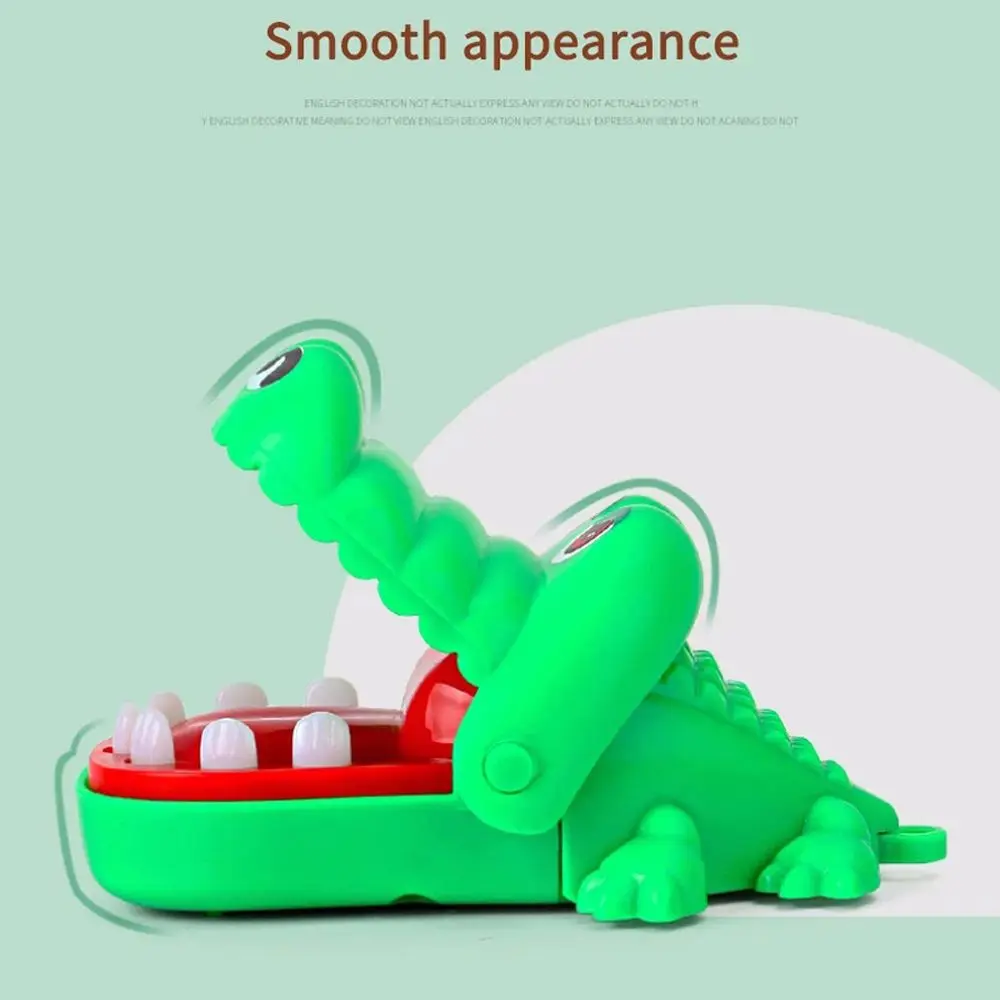 

Kids Family Games Dentist Biting Hand Alligator Mini With Keychain Gags Toy Crocodile Toys Crocodile Mouth Bite Finger Game