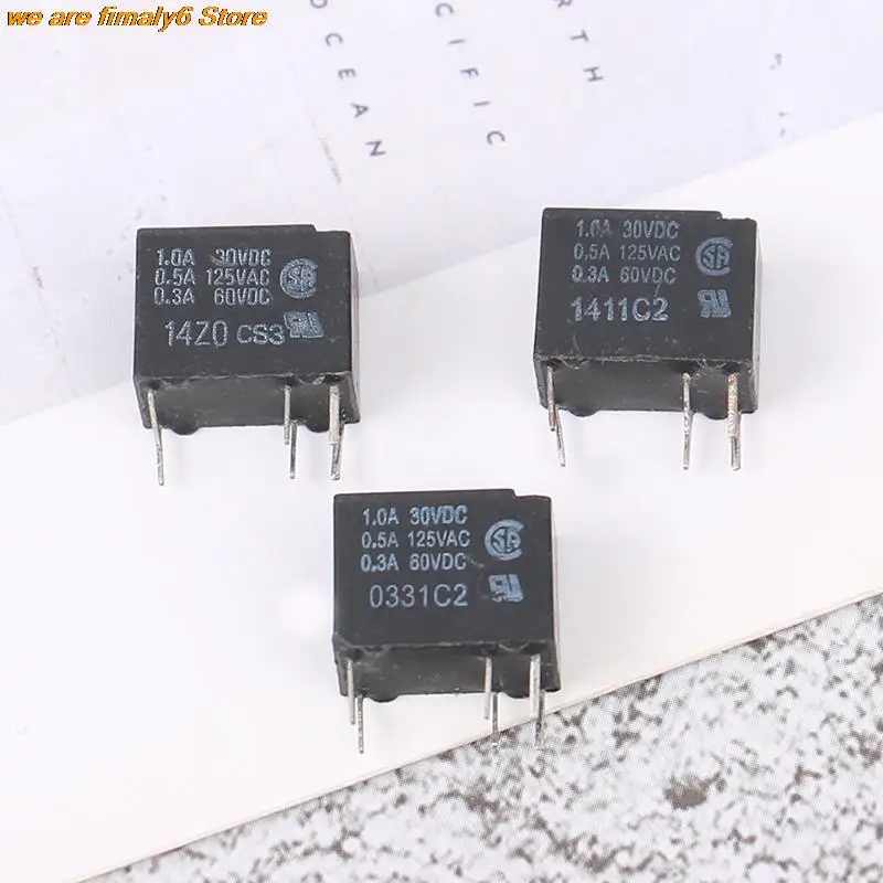 

1 PC G5V-1-T90 Signal Relay G5V-1-5VDC G5V-1-12VDC G5V-1-24VDC 6Pin SPDT Mini Signal Relay For PCB