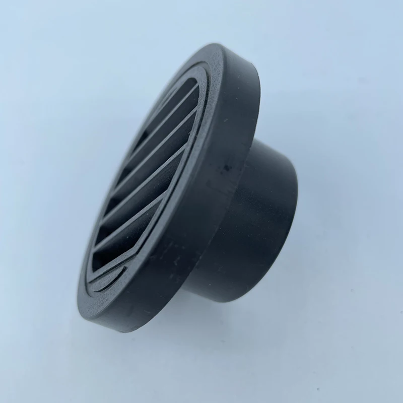 60mm/2.36inch Air Vent Ducting Piece Round Flat Pipe Outlet Exhaust Connector Webasto Eberspaecher Parking Heater Accessory diesel heater exhaust pipe air diesel heater duct pipe diesel heater heater duct connector air heater exhaust connector car heater accessories