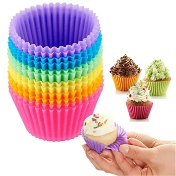 Silicone Cupcake Baking Molds 1