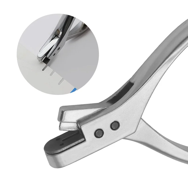 U-shaped Notch Punching Pliers DIY Steel Pattern Hole Notcher Sewing Pliers Tailor Opening Pincers Tailors Fabric Punch Marker