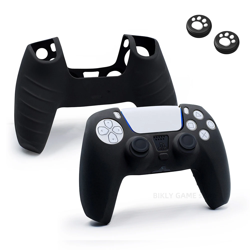 Silicone Anti-Slip Protective Cover with Thumb Grips