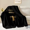 HD Holy Bible Cross Pray Soft Flannel Blanket for Bed Bedroom Sofa Picnic, Warm Throw Blanket for Cover Outdoor Leisure Nap Gift 4