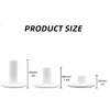 Golf Practice Tees 3 Pieces Packed 25mm/38mm/50mm Golf Rubber Tee Indoor And Outdoor Sport for Driving Range And Practice Mat 3