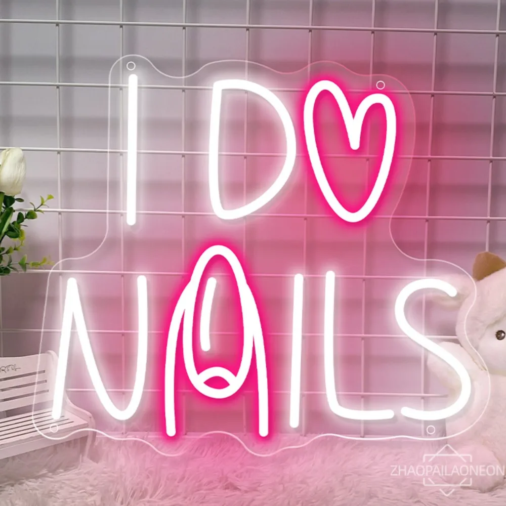 i-do-nails-neon-led-sign-nails-room-neon-lights-wall-hanging-usb-nails-decoration-light-up-sign-business-signboard-neon-led-lamp