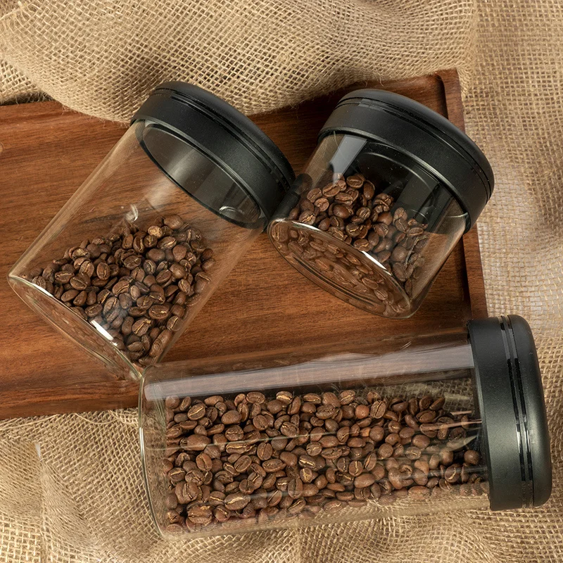TIMEMOREGlassContainerVacuumGlassSealedJarSnacksTeaCoffee