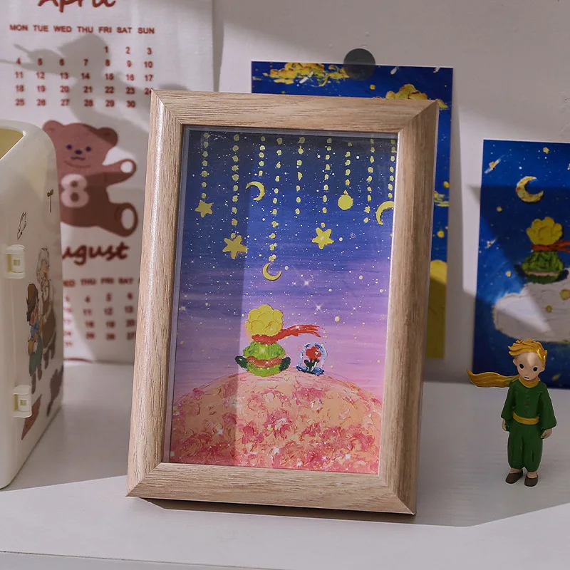 30 pcs Little prince theme Cardboard decoration paper message postcard DIY Diary Scrapbooking Background paper scrapbook paper scrapbooking material scrapbook materials diy craft materials scrapbooking paper