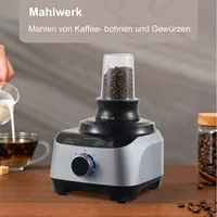 Многофункциональный кухонный миксер Topstrong 1300 Вт 11-в-1, кухонный комбайн YYFP410 — изображение 5