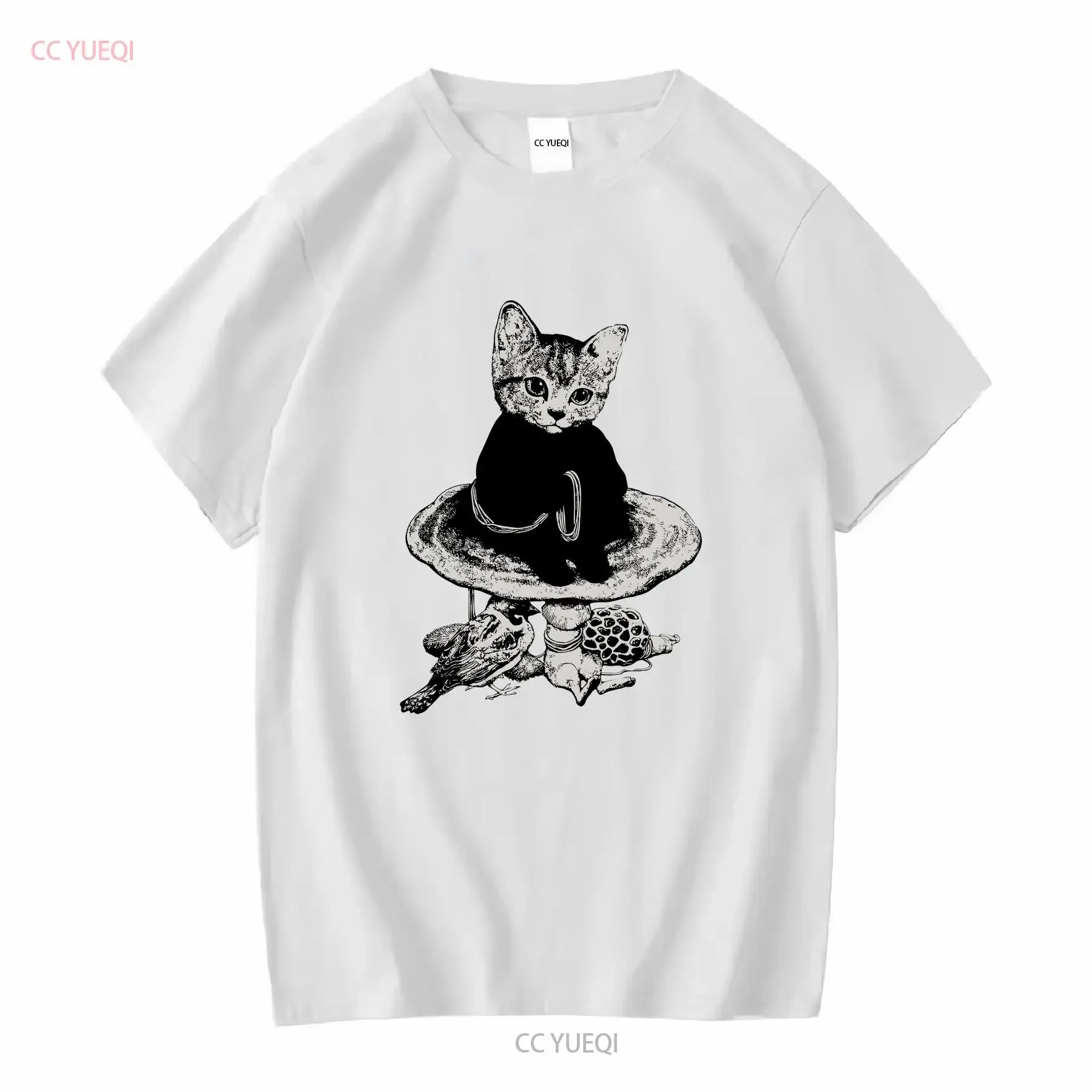 Yuko様 シャツ Yuko Higuchi T shirt L size Light Gray Cotton 100 Boris